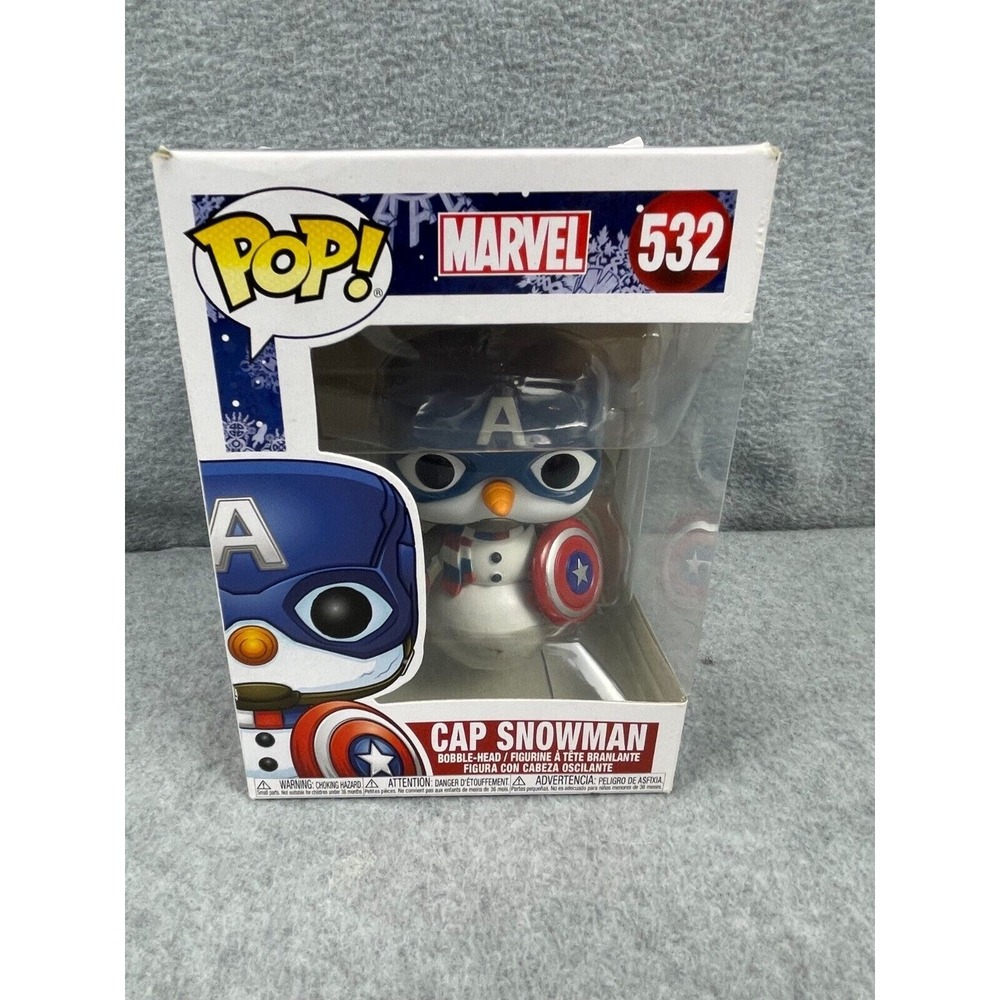 Funko Marvel #532 - Cap Snowman‎ (Holiday)
